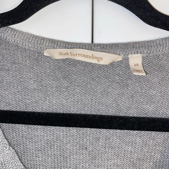 Soft Surroundings Faux Wrap Sweater - Picture 2 of 6